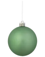  Julgranskulor Ø7 cm 6-pack - Ljusgrön
