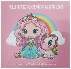 Klistermærkebog Prinsesser