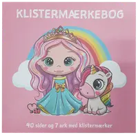 Klistermærkebog Prinsesser