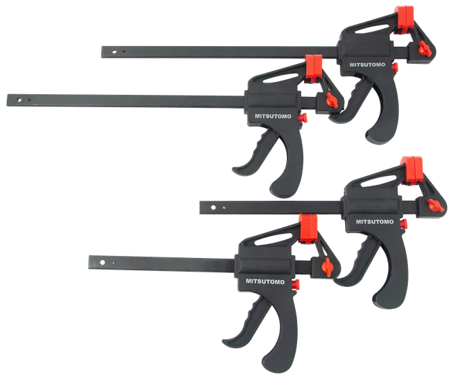 Mitsutomo Hurtigtvingesæt 150/300 mm 4 stk.