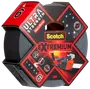Scotch Extremium stærk gaffatape, ultra styrke, 25m x 48mm, sort, vandafvisende, UV-resistent, forbedret formel, egnet til krævende reparationer, styrkeniveau 6.