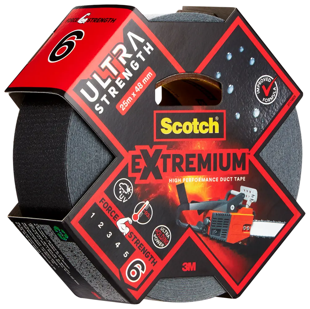 Scotch® Extremium™ Lærredstape UltraHigh 25 meter x 48 mm