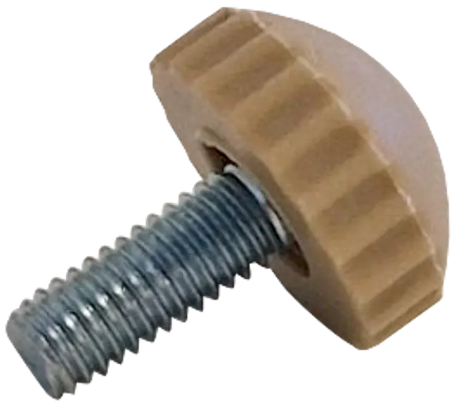 Gummifot med skruv 41911