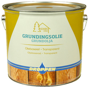 Droppen Grundingsolie 4 L - klar