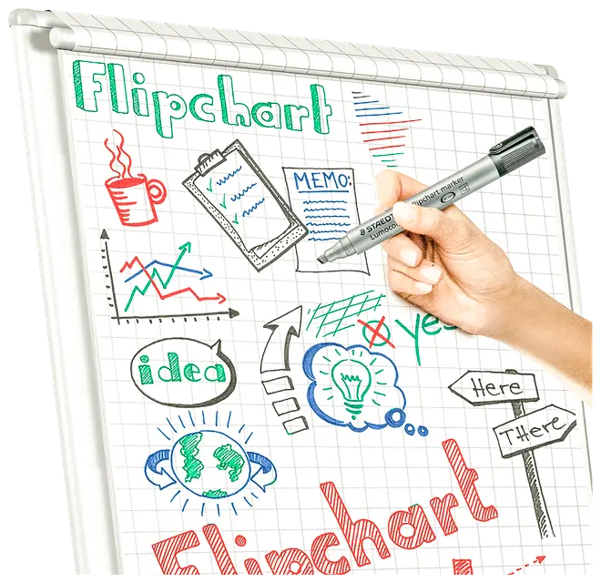 Staedtler Lumocolor Flipchart Marker 4-pack