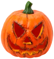 Halloween pumpa LED - 15 cm