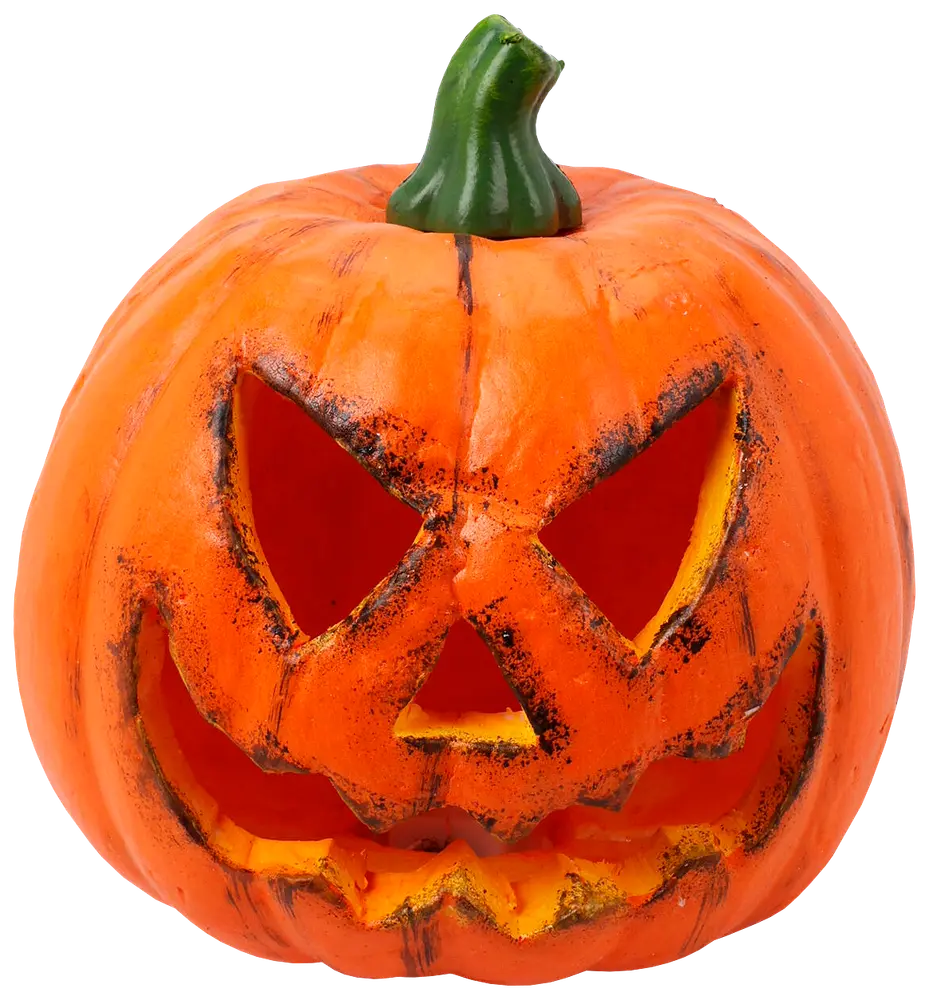 Halloween pumpa LED - 15 cm