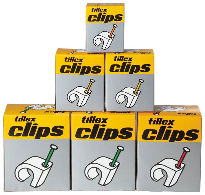 Tillex Clips 3-5 mm - klar