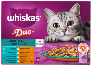 Whiskas duo - Suft & Turf 12x85g