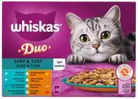 Whiskas duo - Suft & Turf 12x85g