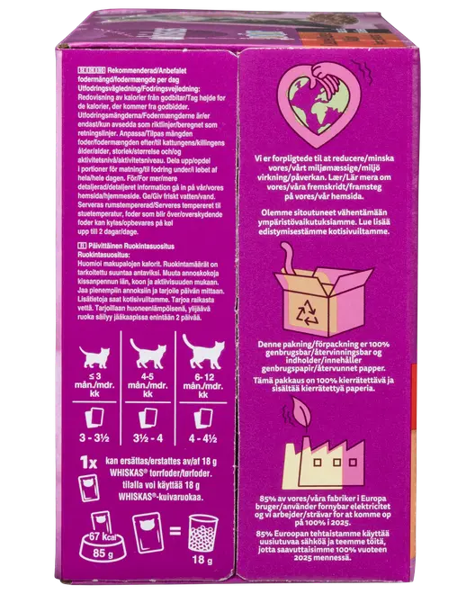 WHISKAS Ragout Junior 12 x 85 g