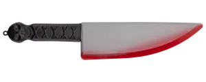 Halloween blodig kniv