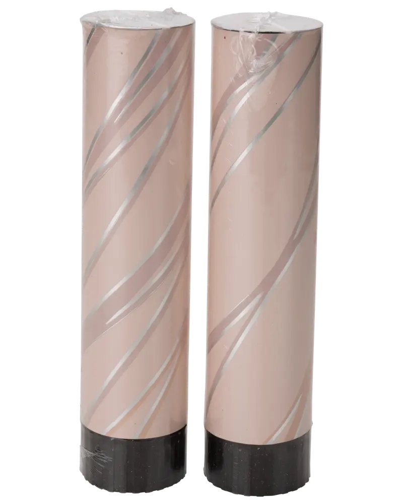 Konfettikanon H. 20 cm klassisk 2 st. blandade