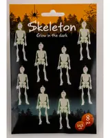 Självlysande skelett 8-pack