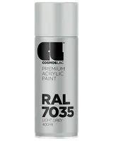 Cosmoslac premium akrylmaling spray, RAL 5018 turkisblå, 400ml dåse. Glat, blank finish til forskellige overflader. Nem aerosolpakning for jævn påføring.
