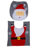 Badrumsmatta set julmotiv