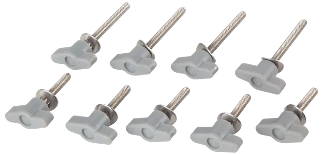 Skruesæt til badestol med ryglæn