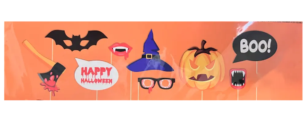 Halloween selfie set 9-pack