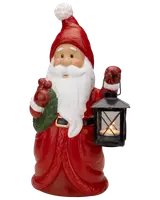 Lykta med tomte 38 cm