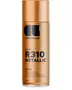 Metallisk messing spraymaling, 400 ml, med blank finish. Har anti-dryp dyse, hurtigtørrende professionel formel og premium akrylmaling for glatte, blanke resultater.