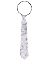 Slipsar med paljetter – olika färger