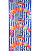 Lametta gardin Firkanter - Blå