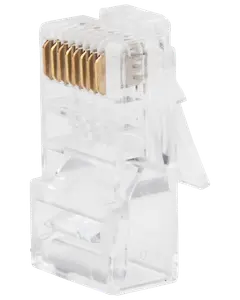 VANDENBERG Netværksstik Cat6 RJ45 10-pak