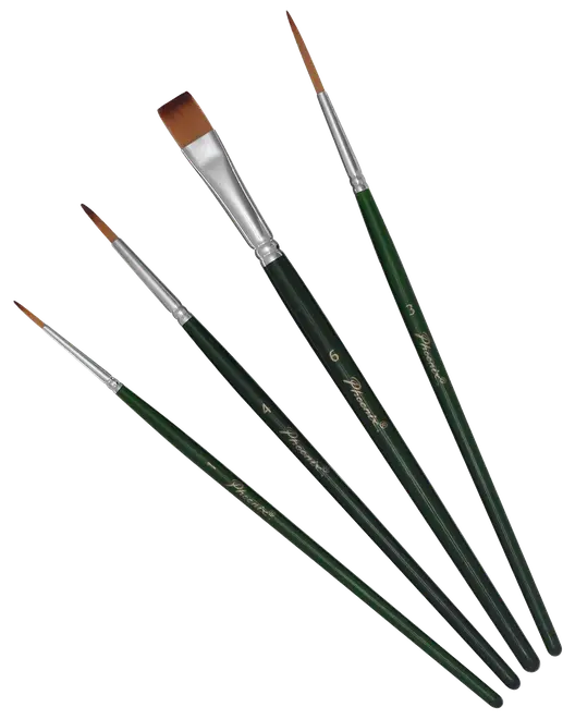 Penselset akryl och vattenfärg