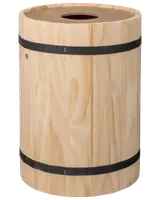 Fastelavnstønde Træ H35 x Ø25 cm