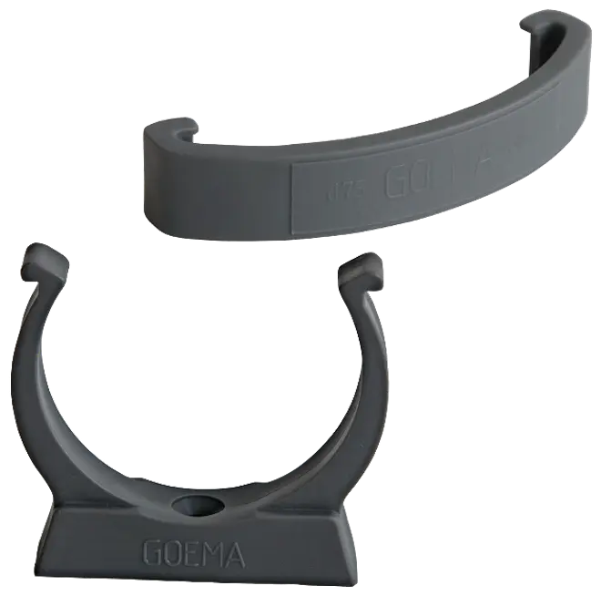 Rörklämma 40mm plast