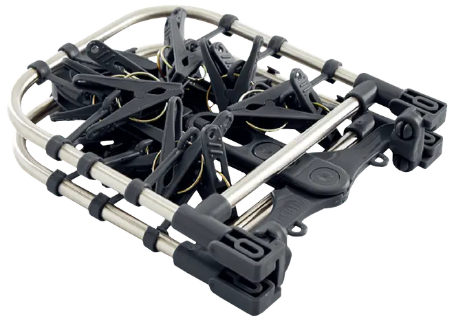 Hängtork med 14 klädnypor