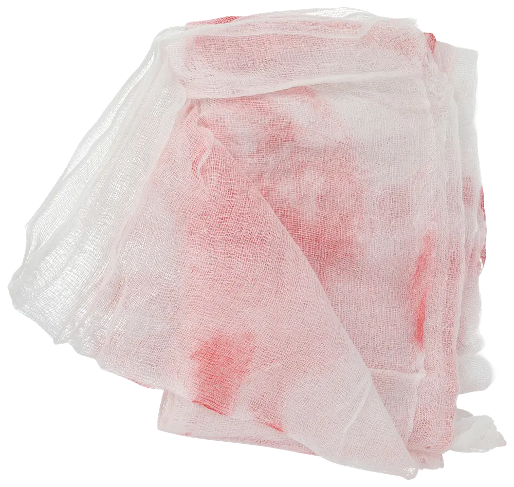 Halloween blodigt bandage