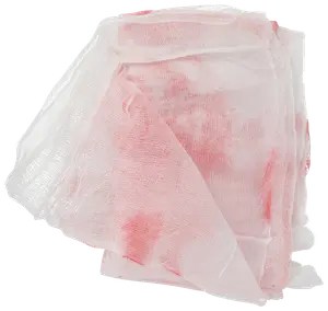 Halloween blodigt bandage