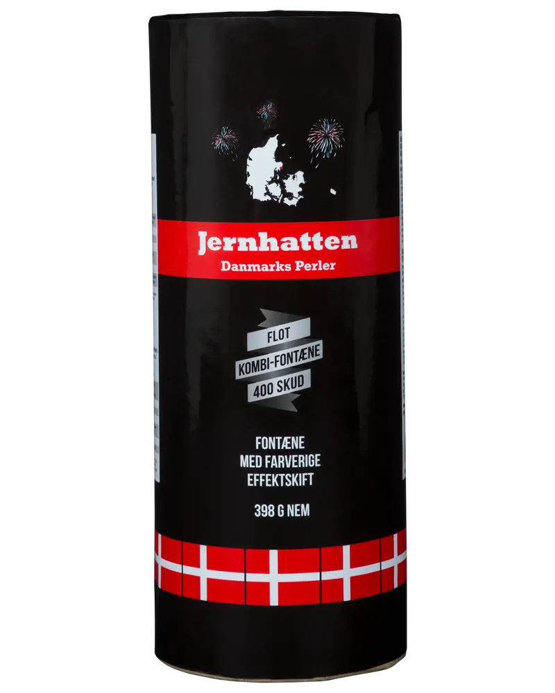 Danmarks Perler Jernhatten fontæne 400 skud