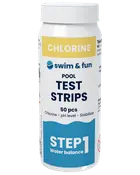 Swim & Fun Teststrips til pool 50-pak