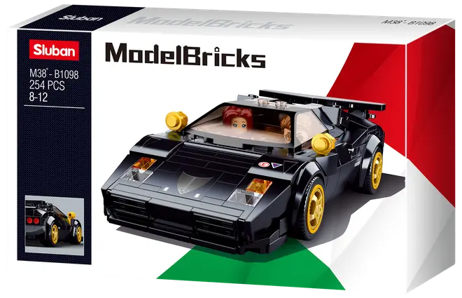 Sluban sportbil B38-B1098 - 254 delar