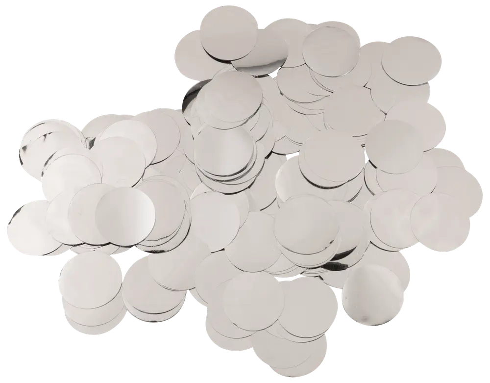 Konfetti runda - olika färger