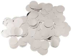 Konfetti runda - olika färger