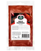 80g återförslutningsbar påse med Taste Nature All Round kryddmix, mångsidig kryddblandning med paprika, salt och kryddor. Tydlig framsida med ingredienser och instruktioner.