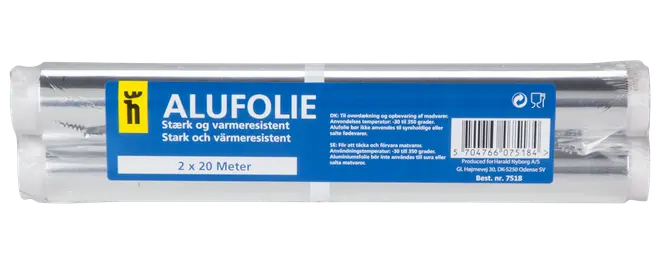 Alufolie 2 ruller