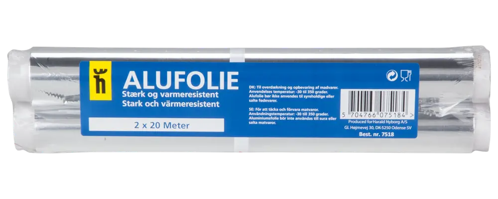 Alufolie 2 ruller