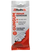Holts Gun Gum reparationsbandage til reparation af små huller i udstødningsrør, egnet til lige eller buede rør. Hurtig og nem at bruge, leveres i forseglet pose.