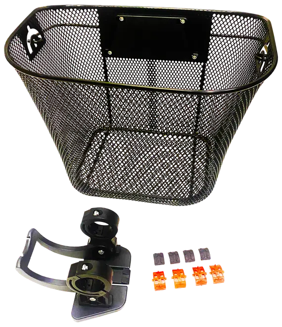 CYKELKORG SVART QUICK RELEASE