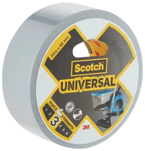 Scotch® Universal Lærredstape Sølv 48 mm x 50 meter