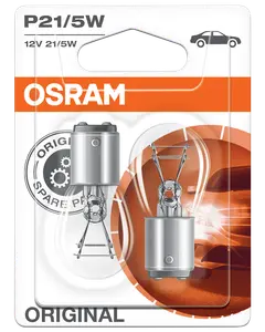 Osram autopære P21/5W 12V 2-pak