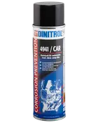 Dinitrol 4941 bil korrosionsbeskyttelsesspray, 500 ml spraydåse, sort, til undervognsbeskyttelse. Hård, voksagtig film. Til biler. Nem at påføre.