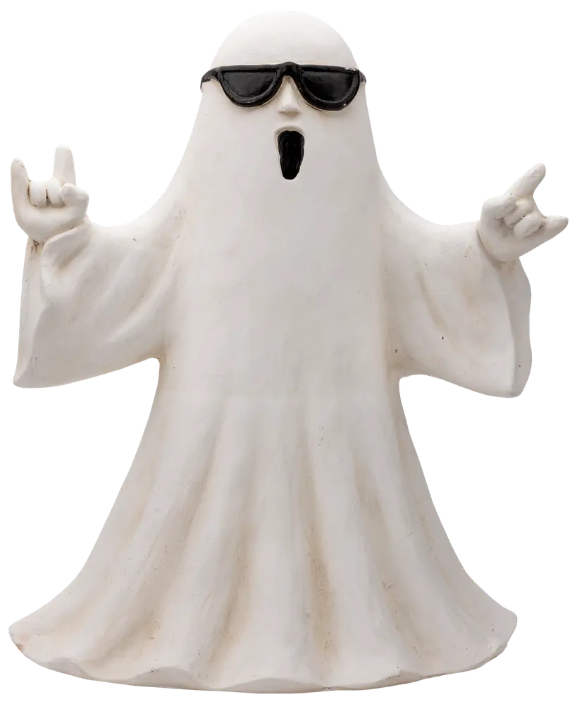Halloween figur - Spöke Rock on 40 cm