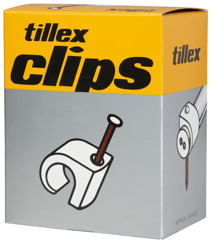 Tillex Clips 18-22 mm - grå