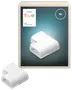 Philips Hue Flux hjørneforbinder, hvid, L-formet, til samling af LED-lysbånd i 90 graders vinkel. Pakken indeholder 4 forbindere. Glat plastoverflade.