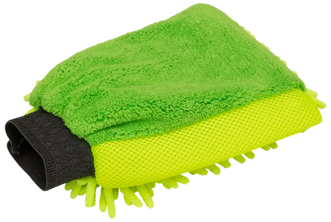 3-i-1 mikrofiber vaskehandske